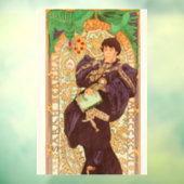 Alphonse Mucha Prince en Dragon Raamsticker (Vel 3)