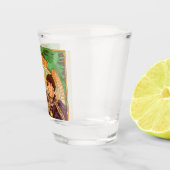 Alphonse Mucha Prince en Dragon Shot Glas (Rechts)