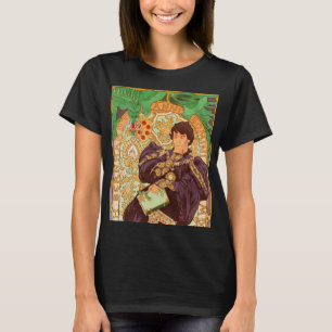 Alphonse Mucha Prince en Dragon T-shirt