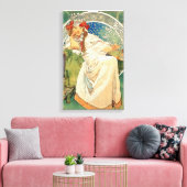 Alphonse Mucha Princess Hyacint Canvas Poster Afdruk (Insitu (Woonkamer))