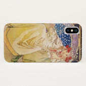 Alphonse Mucha Princess Hyacinth Art Nouveau Case-Mate iPhone Case (Achterkant (horizontaal))