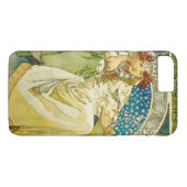 Alphonse Mucha Princess Hyacinth Art Nouveau Case-Mate iPhone Case (Achterkant (Horizontaal))