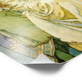 Alphonse Mucha Princess Hyacinth Art Nouveau Foto Afdruk (Hoek)