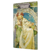 Alphonse Mucha Princess Hyacinth Art Nouveau Klembord (Links)