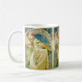 Alphonse Mucha Princess Hyacinth Art Nouveau Koffiemok (Links)