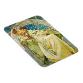 Alphonse Mucha Princess Hyacinth Art Nouveau Magneet (Rechterzijde)
