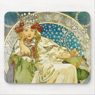 Alphonse Mucha Princess Hyacinth Art Nouveau Muismat