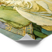 Alphonse Mucha Princess Hyacinth Art Nouveau Poster (Hoek)