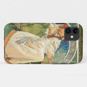Alphonse Mucha Princess Hyacinth iPhone 5 Hoesje (Achterkant (horizontaal))