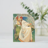 Alphonse Mucha Princess Hyacinth Kaart (Staand voorkant)