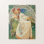 Alphonse Mucha Princess Hyacinth Legpuzzel (Verticaal)