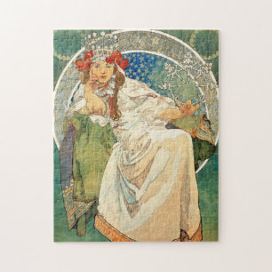 Alphonse Mucha Princess Hyacinth Legpuzzel