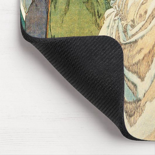 Alphonse Mucha Princess Hyacinth Muismat (Hoek)