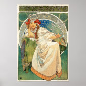 Alphonse Mucha Princess Hyacinth Poster (Voorkant)