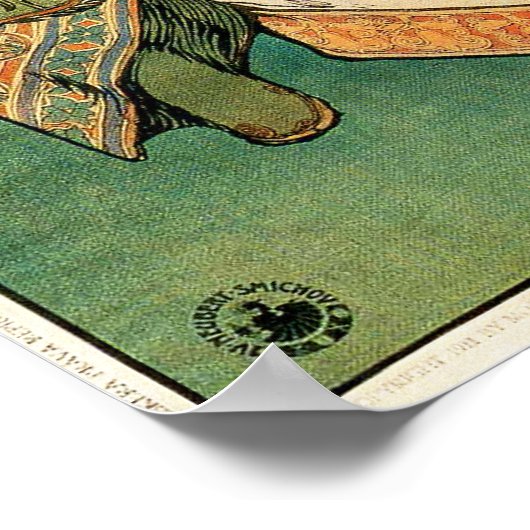 Alphonse Mucha Princess Hyacinth Poster (Hoek)