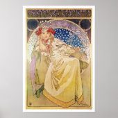 Alphonse Mucha. Princezna Hyacinta, 1911 Poster (Voorkant)