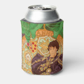Alphonse Mucha Prins en Draak Blikjeskoeler (Blikje Achterkant)