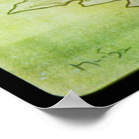 Alphonse Mucha Printemps Spring Poster (Hoek)