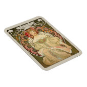Alphonse Mucha Rêverie Daydroom CC0878 Art Nouveau Magneet (Rechterzijde)