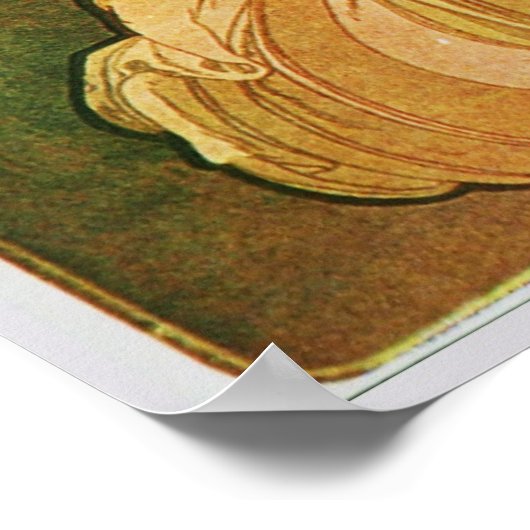 Alphonse Mucha Reverie Daydroom Poster (Hoek)