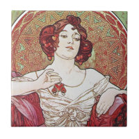 Alphonse Mucha Ruby
