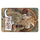 Alphonse Mucha Rum Magnet Magneet (Horizontaal)
