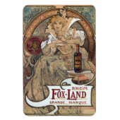 Alphonse Mucha Rum Magnet Magneet (Verticaal)