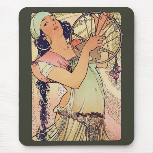 Alphonse Mucha , “ Salome ” Muismat (Voorkant)