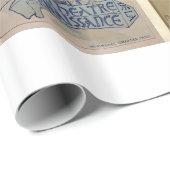 Alphonse Mucha - Sarah Bernhard Painting Cadeaupapier (Rol Hoek)