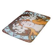 Alphonse Mucha Sarah Bernhardt  Art Nouveau Badmat (Gekanteld)