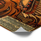 Alphonse Mucha - Savonnerie de Bagnolet Poster (Hoek)