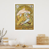 Alphonse Mucha - Société Populaire des Beaux-Arts Poster (Keuken)