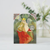 Alphonse Mucha Sokol Festival Briefkaart (Staand voorkant)