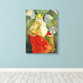 Alphonse Mucha Sokol Festival Canvas Poster (Insitu (Houten vloer))