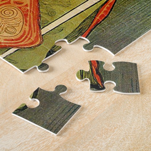 Alphonse Mucha Sokol Festival Puzzle Legpuzzel (Zijkant)