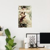 Alphonse Mucha Spirit of Spring Poster (Thuiskantoor)