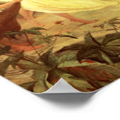 Alphonse Mucha Spirit of Spring Poster (Hoek)