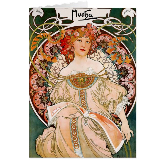 Alphonse Mucha - Spring (Voorkant)