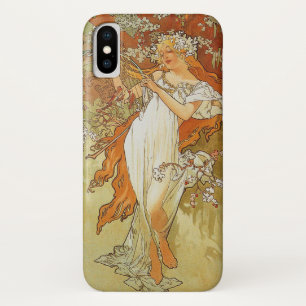 Alphonse Mucha - Spring Case-Mate iPhone Case