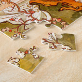 Alphonse Mucha Spring Legpuzzel (Zijkant)