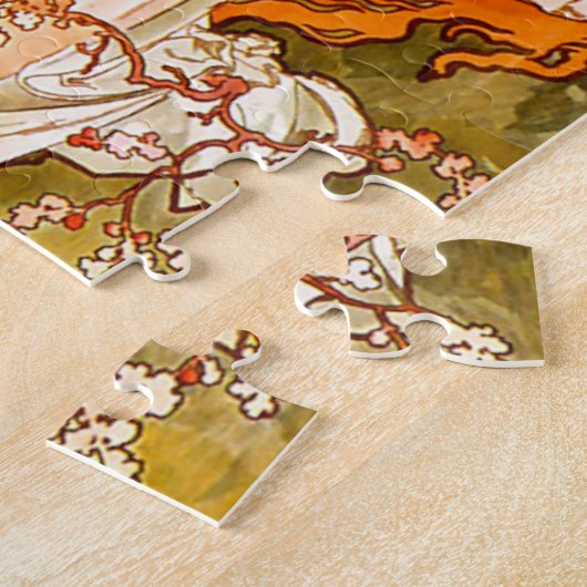 Alphonse Mucha Spring Legpuzzel (Zijkant)