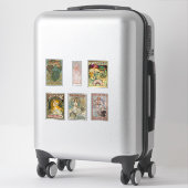 Alphonse Mucha Sticker Assortiment 2 (Koffer)