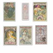 Alphonse Mucha Sticker Assortiment 2 (Voorkant)
