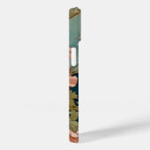 Alphonse Mucha Stijl Witte Kat Case-Mate iPhone Case (Achterkant / Rechts)