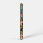 Alphonse Mucha Stijl Witte Kat Samsung Galaxy Hoesje (Rechterkant)