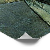 Alphonse Mucha Stunning Art Nouveau Woman #18 Poster (Hoek)