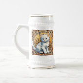 Alphonse Mucha Style Cat Bierpul (Links)