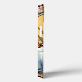 Alphonse Mucha Style Cat Case-Mate iPhone Case (Achterkant / Rechts)