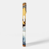 Alphonse Mucha Style Cat Case-Mate iPhone Case (Achterkant / Rechts)