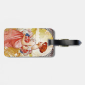 Alphonse Mucha Summer Bagagelabel (Achterkant horizontaal)